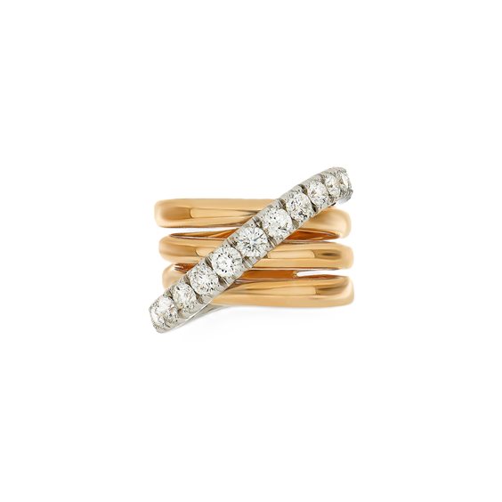 Ringe Crivelli Dame in Rosègold Diamante 1.71 Ct 117-A467 - 117-A467